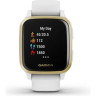 Часы GARMIN VENU SQ LIGHT GOLD ALUMINUM BEZEL WITH WHITE CASE AND SILICONE BAND 10680